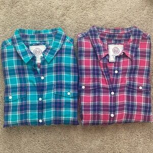 So perfect plaid girls shirts